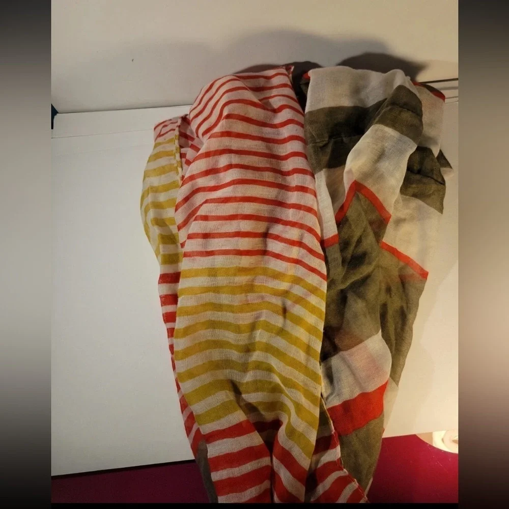 Jland AND Multicolor Striped Scarf